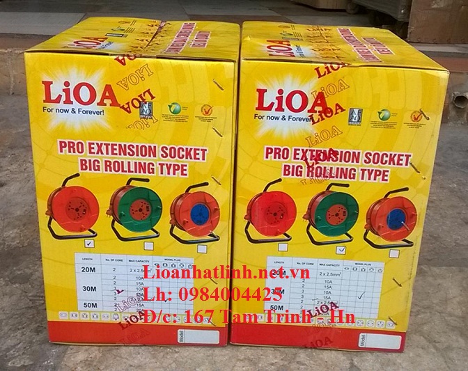 vỏ hộp ổ cắm lioa 30m