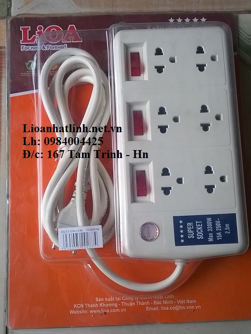 Ổ CẮM LIOA CÔNG SUẤT LỚN