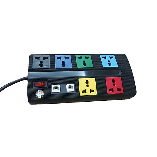 ổ cắm điện chống sét lioa 6 lỗ