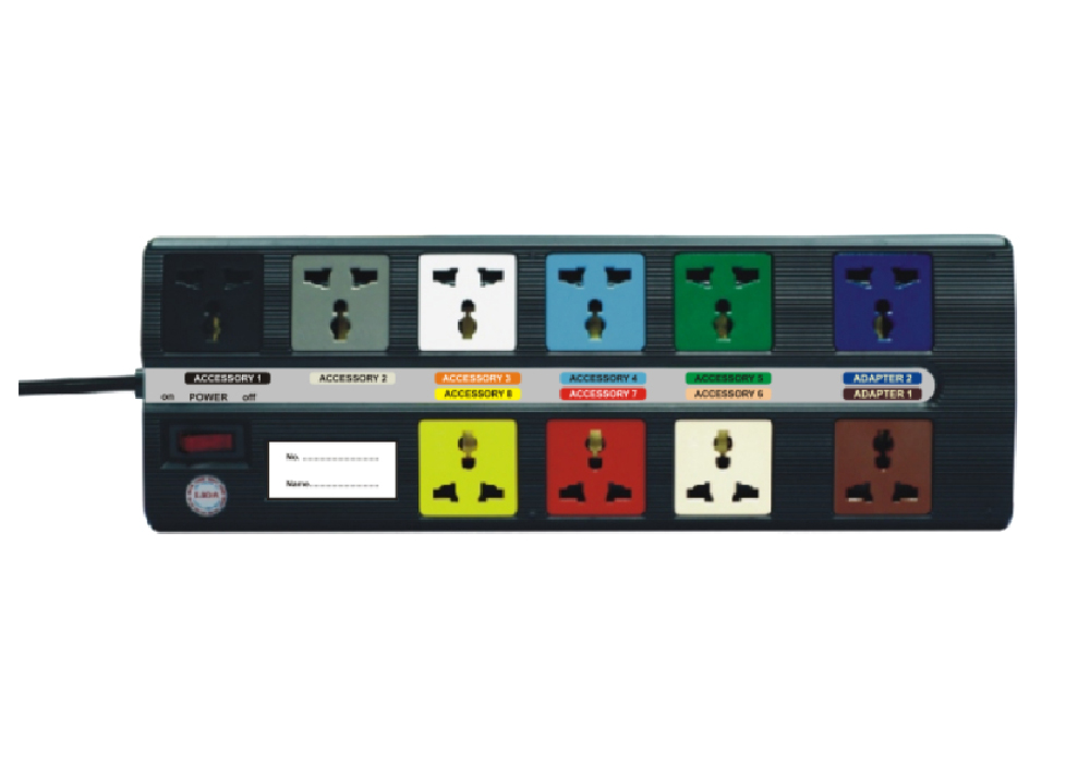 ổ cắm lioa 10 chấu đa năng 3m