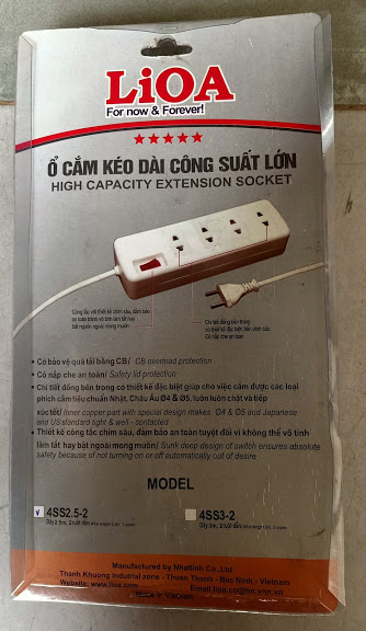 Ổ CẮM LIOA CÔNG SUẤT LỚN