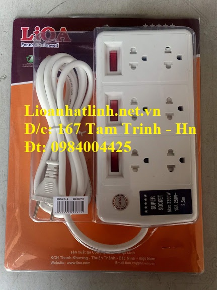 Ổ CẮM LIOA CÔNG SUẤT LỚN