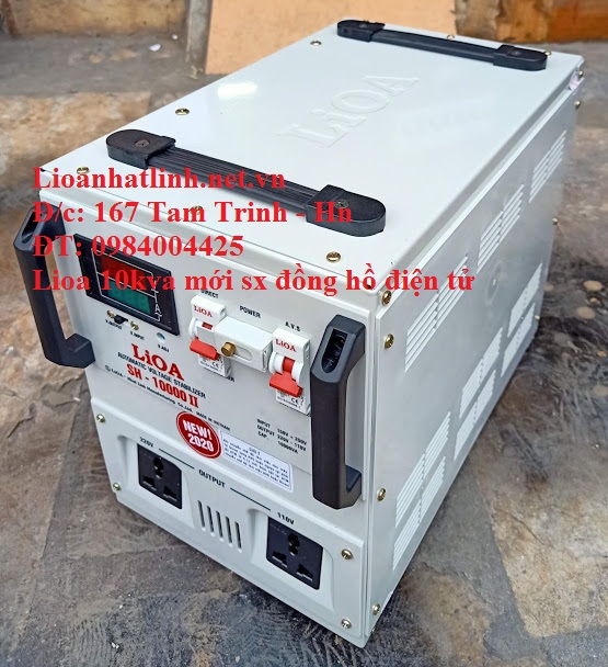 ỔN ÁP LIOA 10KVA SH - 10000 SX NĂM 2020