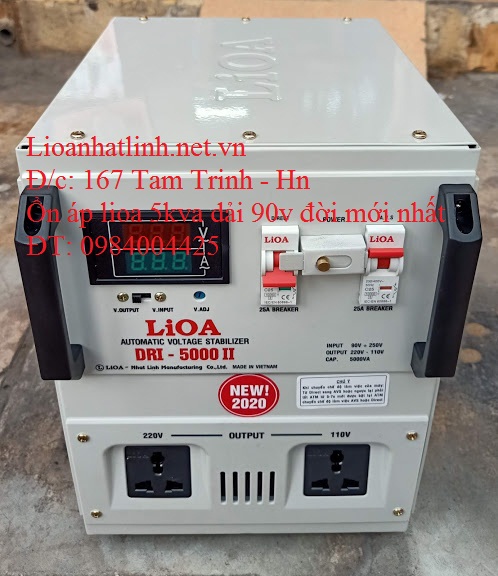 ỔN ÁP LIOA 5KVA DRI - 5000 II