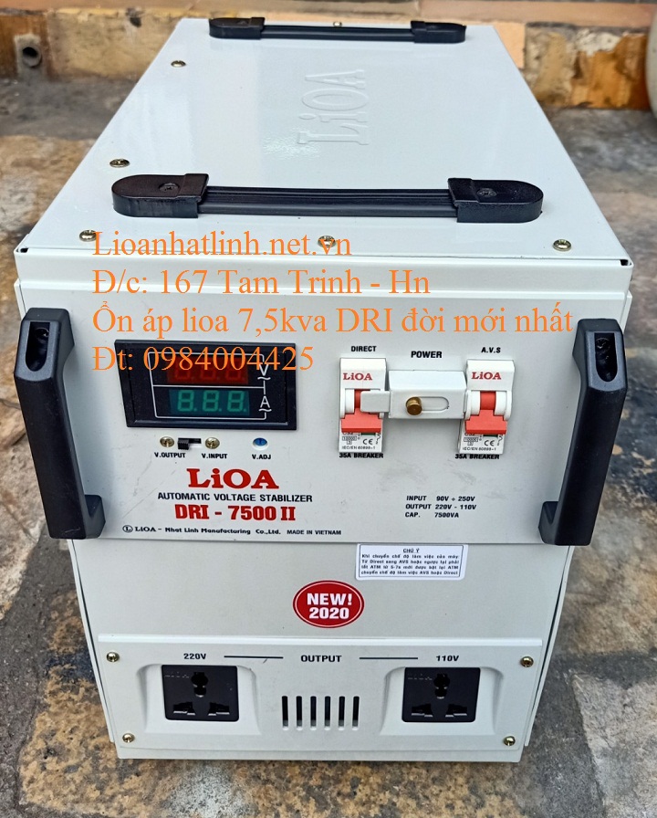 ỔN ÁP LIOA 7.5KVA