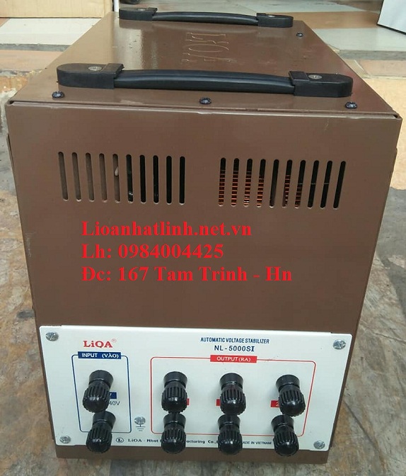 PHÍA SAU ỔN ÁP LIOA NL - 5000 ST HÀNG BẦY MẪU