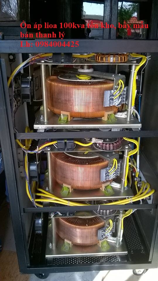 CUỘN ĐỒNG ỔN ÁP LIOA 100KVA TỒN KHO