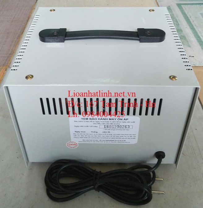 Biến áp vô cấp lioa 5A