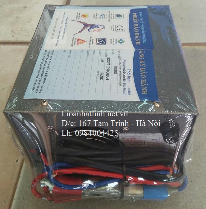 máy nạp ắc quy điện tử tự ngắt 15a