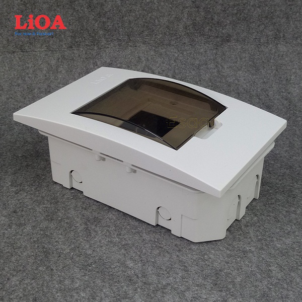 tủ điện trong nhà lioa chứa 2 - 4 aptomat