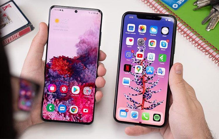 Sử dụng App để chuyển danh bạ từ Android sang iPhone