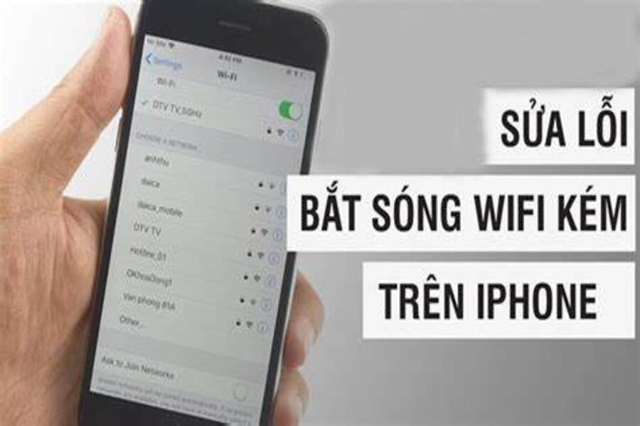 Bật mí cách khắc phục lỗi iPhone bắt wifi kém