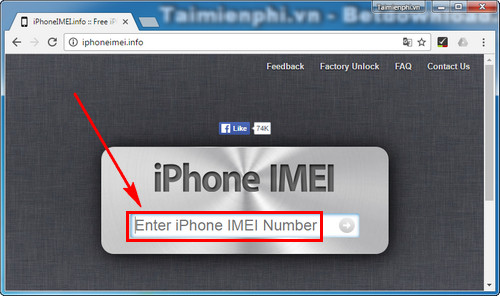 Kiểm tra ngày kích hoạt iPhone thông qua iMei