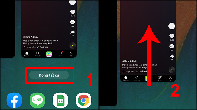 Tắt các ứng dụng chạy ngầm