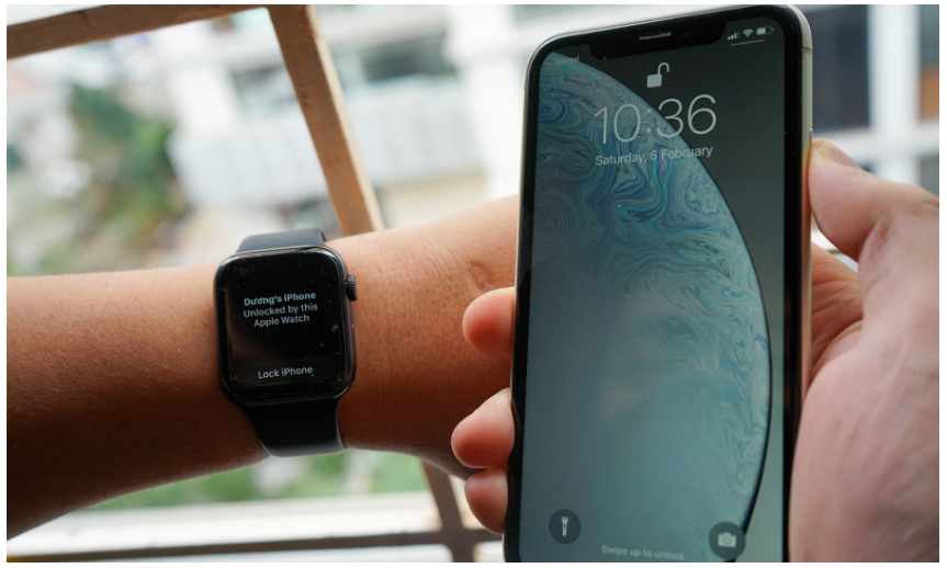 Mở khóa iPhone bằng Apple Watch
