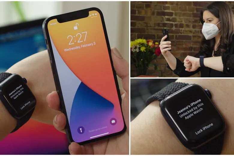 Mở khóa iPhone bằng Apple Watch đơn giản