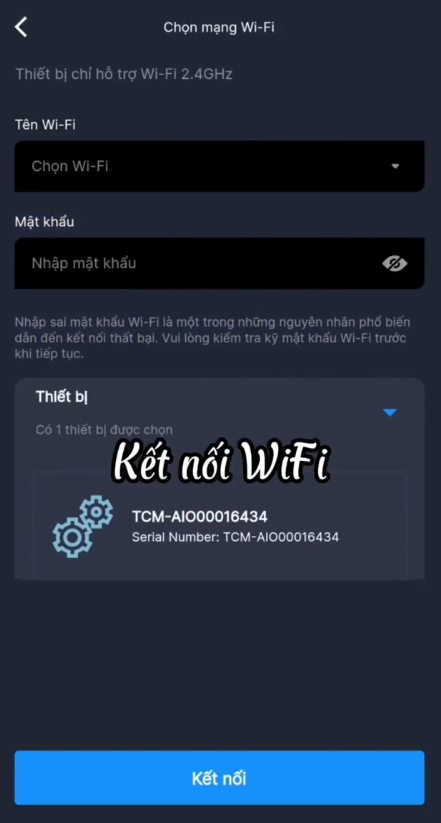 Kết nối Wifi