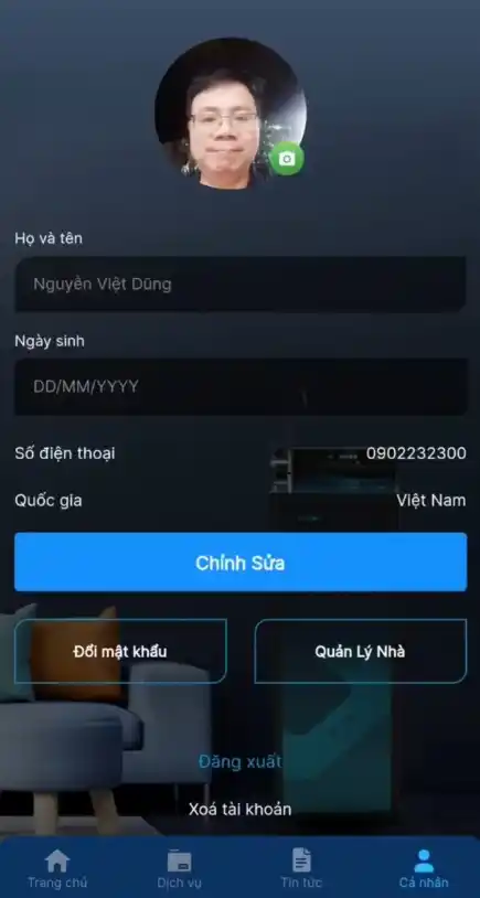 Đăng ký tài khoản