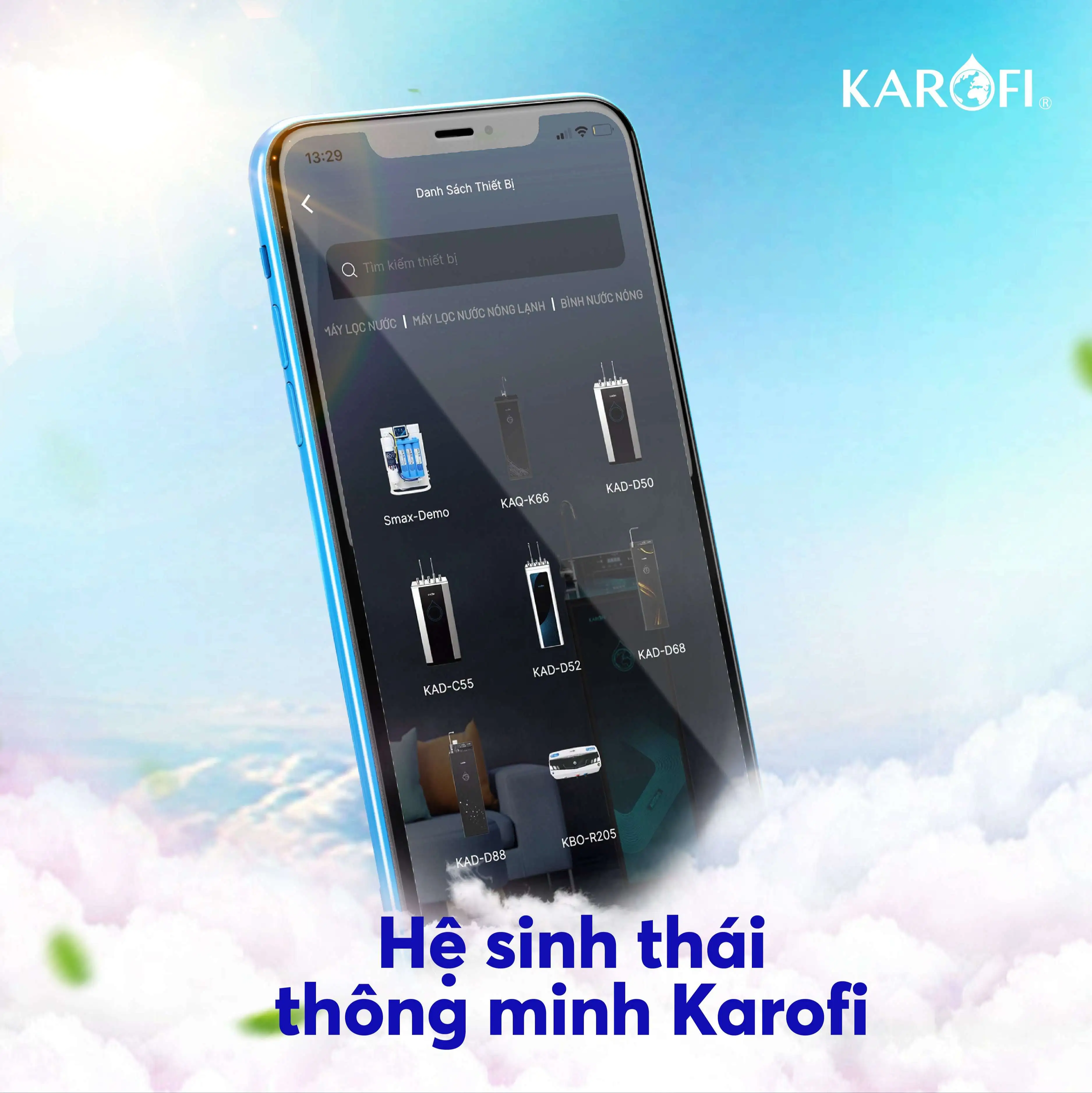 Ứng dụng Karofi 365 thông minh