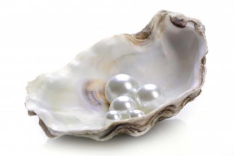 Aragonite là thành phần của ngọc trai