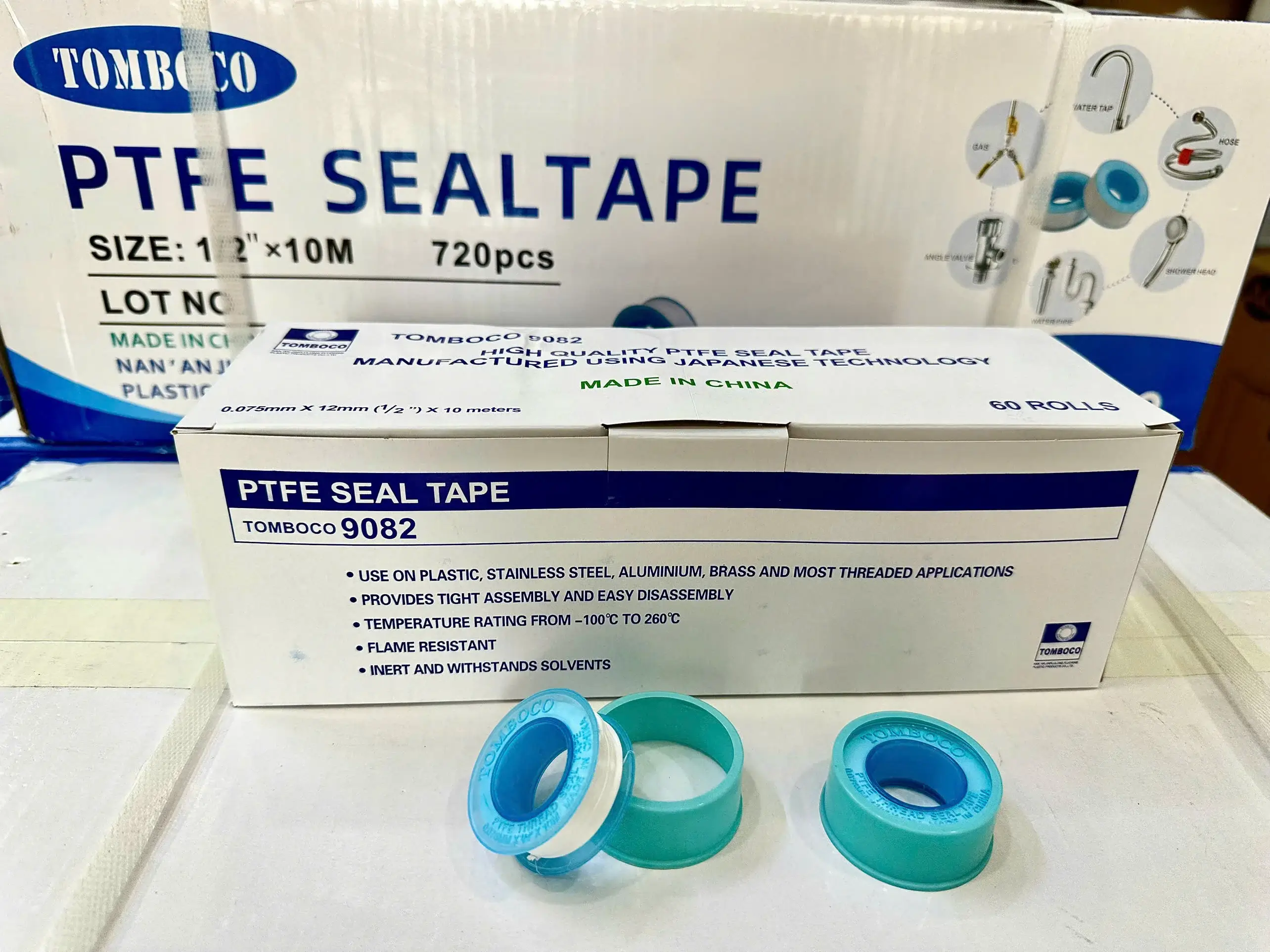 Băng keo non - băng keo lụa Tomboco 9082 PTFE