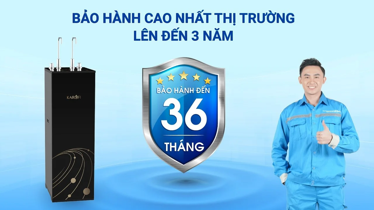 Bảo hành lên đến 36 tháng