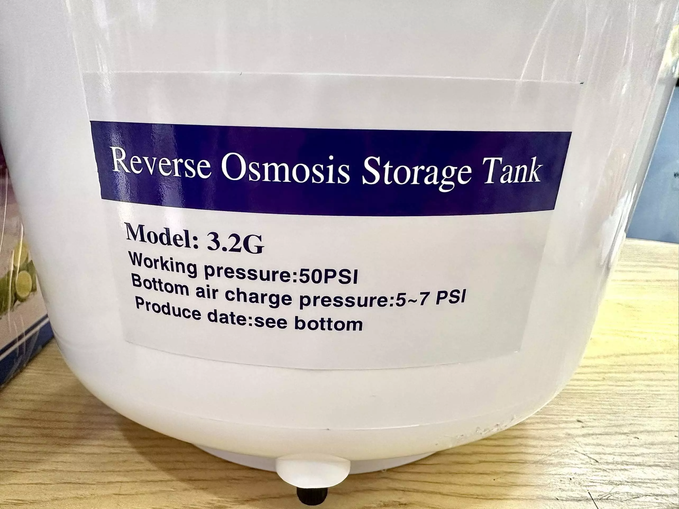 Thông số kỹ thuật bình áp nhựa 3.2G