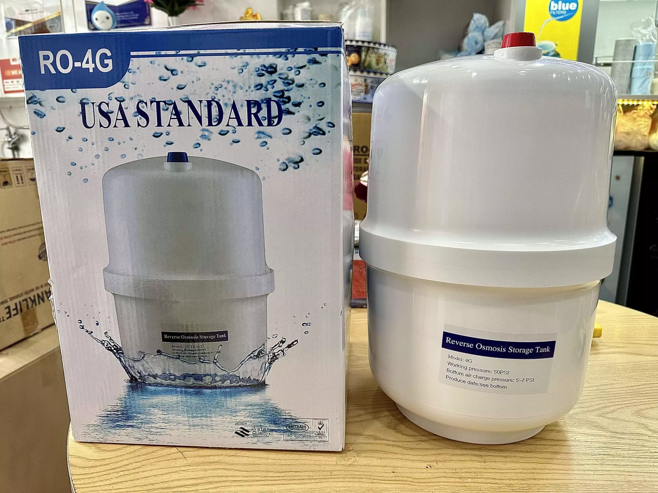 Thông số kỹ thuật bình áp 4.0G