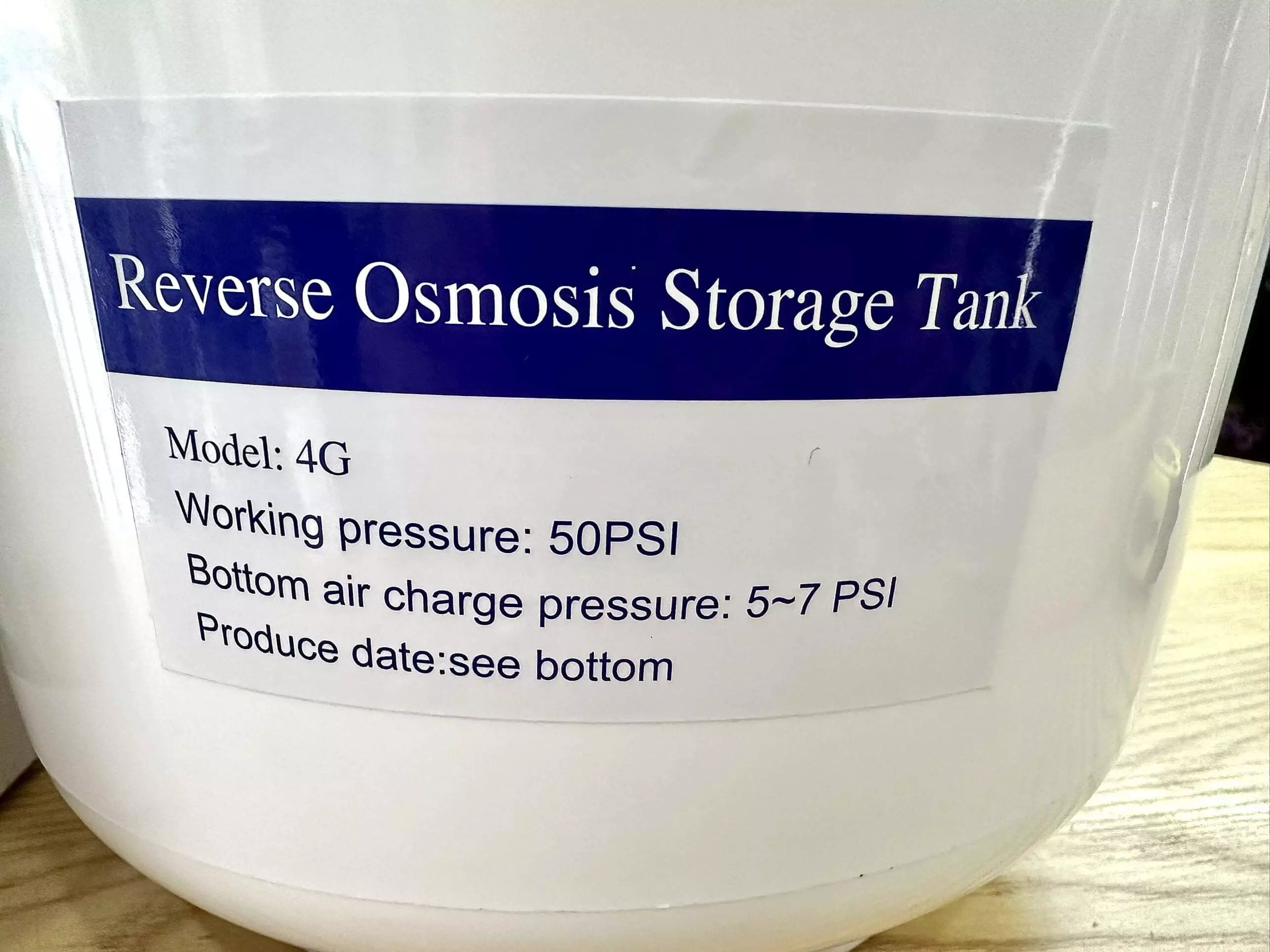 Thông số kỹ thuật bình áp 4.0G