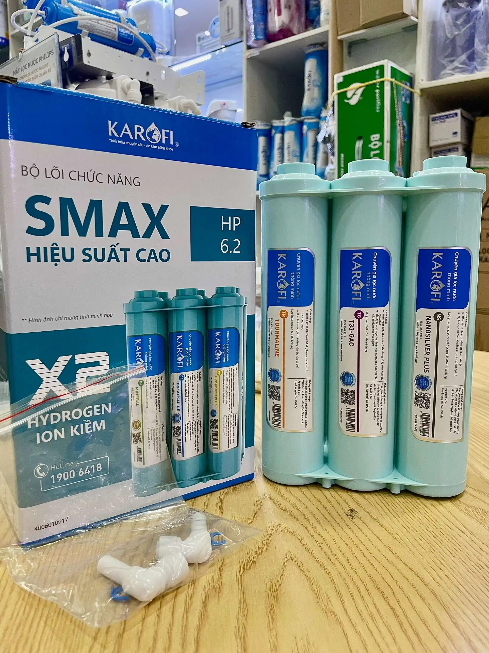 Bộ 6 lõi chức năng Karofi SMAX HP 6.2