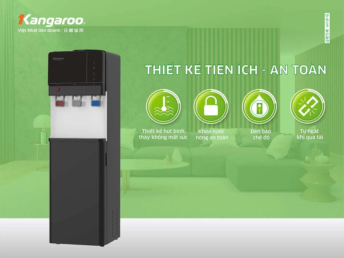 Dễ dàng vệ sinh khay hứng nước thừa