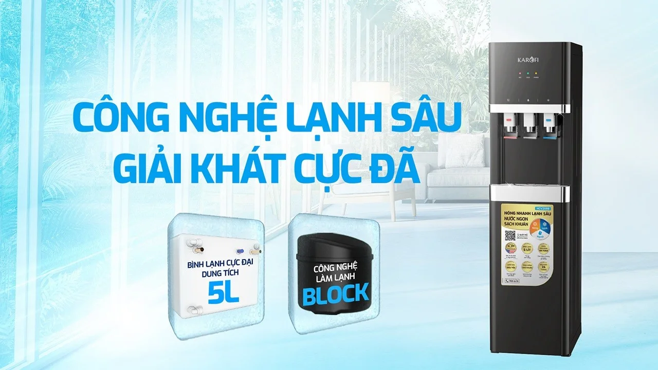 Công nghệ làm lạnh sâu bằng Block