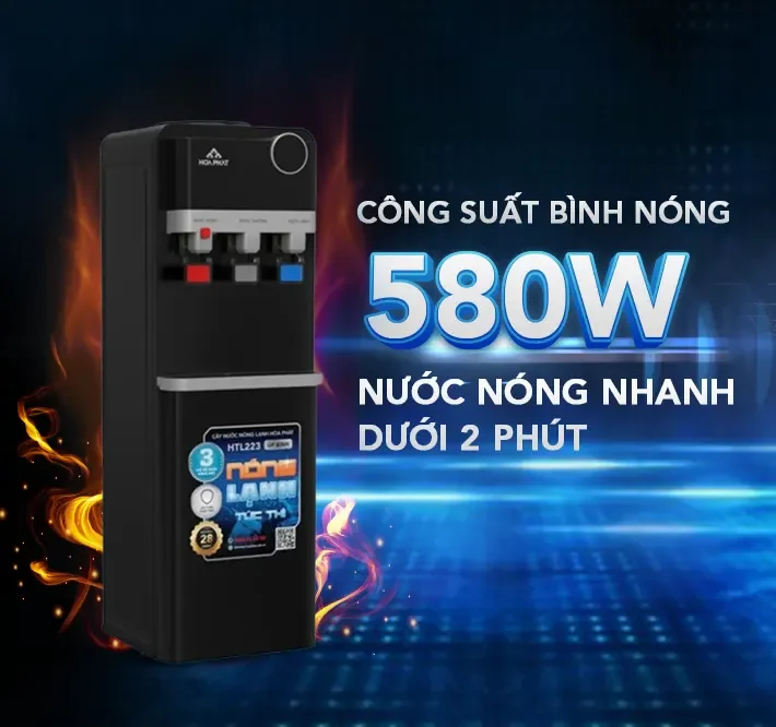 Công suất làm nóng nhanh cho nước nóng tức thì