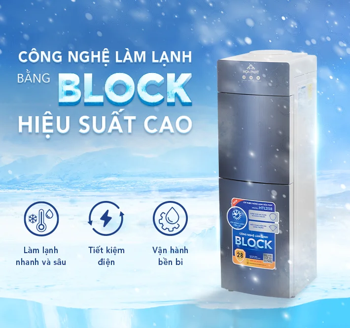 Công nghệ làm lạnh sâu bằng Block