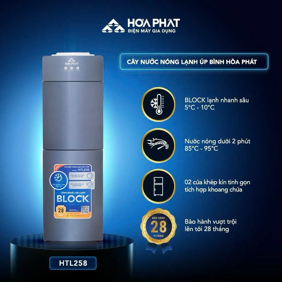 Hai chế độ nước Nóng - Lạnh