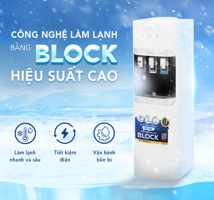 Công nghệ làm lạnh sâu bằng Block