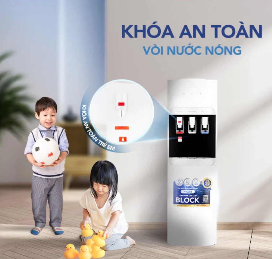 Khóa an toàn vòi nóng cho trẻ em