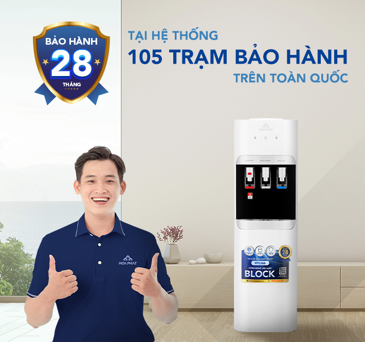 HTL266 bảo hành lên đến 28 tháng