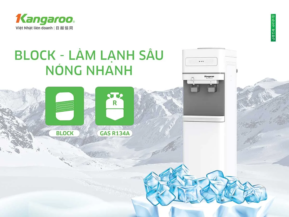 Công nghệ làm lạnh sâu bằng Block
