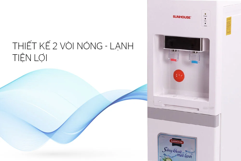 Thiết kế 2 vòi nóng lạnh thông minh