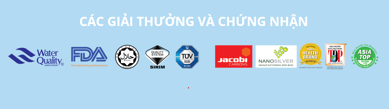 Các giải thưởng và chứng nhận của bình điện phân tạo Hydro Anytime ANNKANG