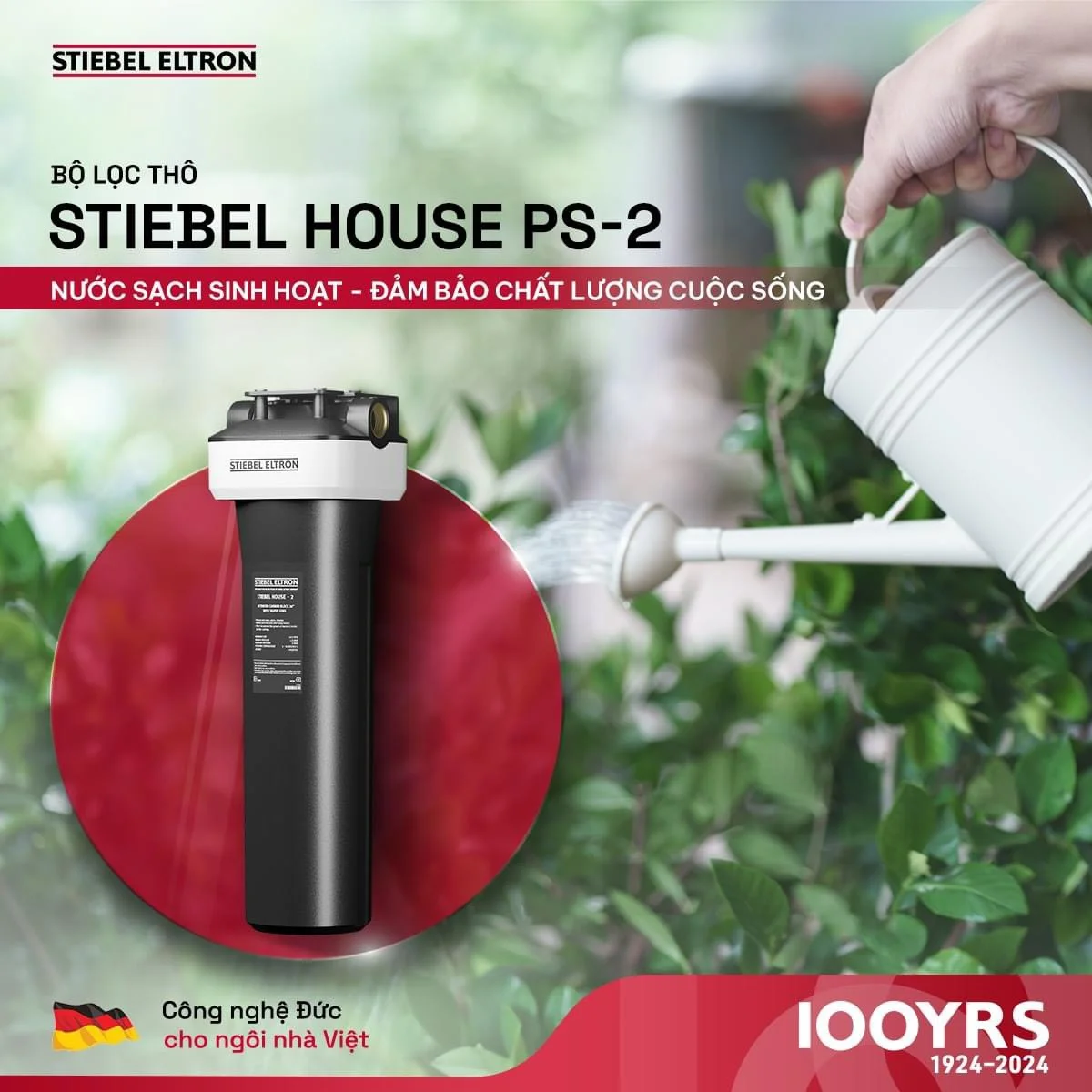 Tính năng nổi bật của cốc lọc thô đầu nguồn Stiebel House PS-2