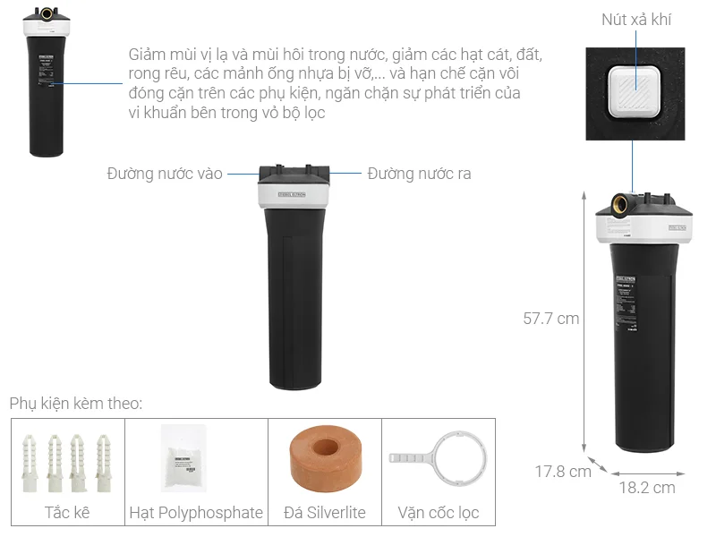 Phụ kiện kèm theo máy