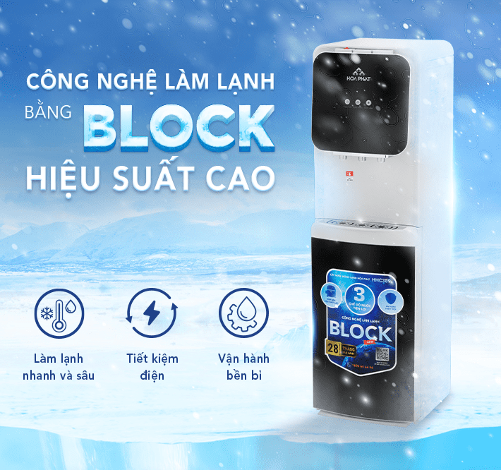 Công nghệ làm lạnh bằng Block