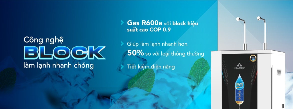 Công nghệ làm lạnh sâu bằng Block