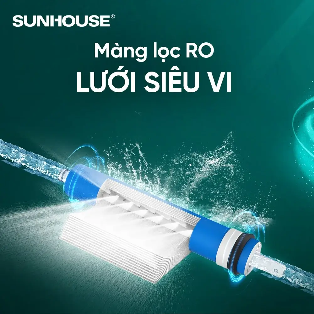 Màng RO Hàn Quốc hiệu suất cao
