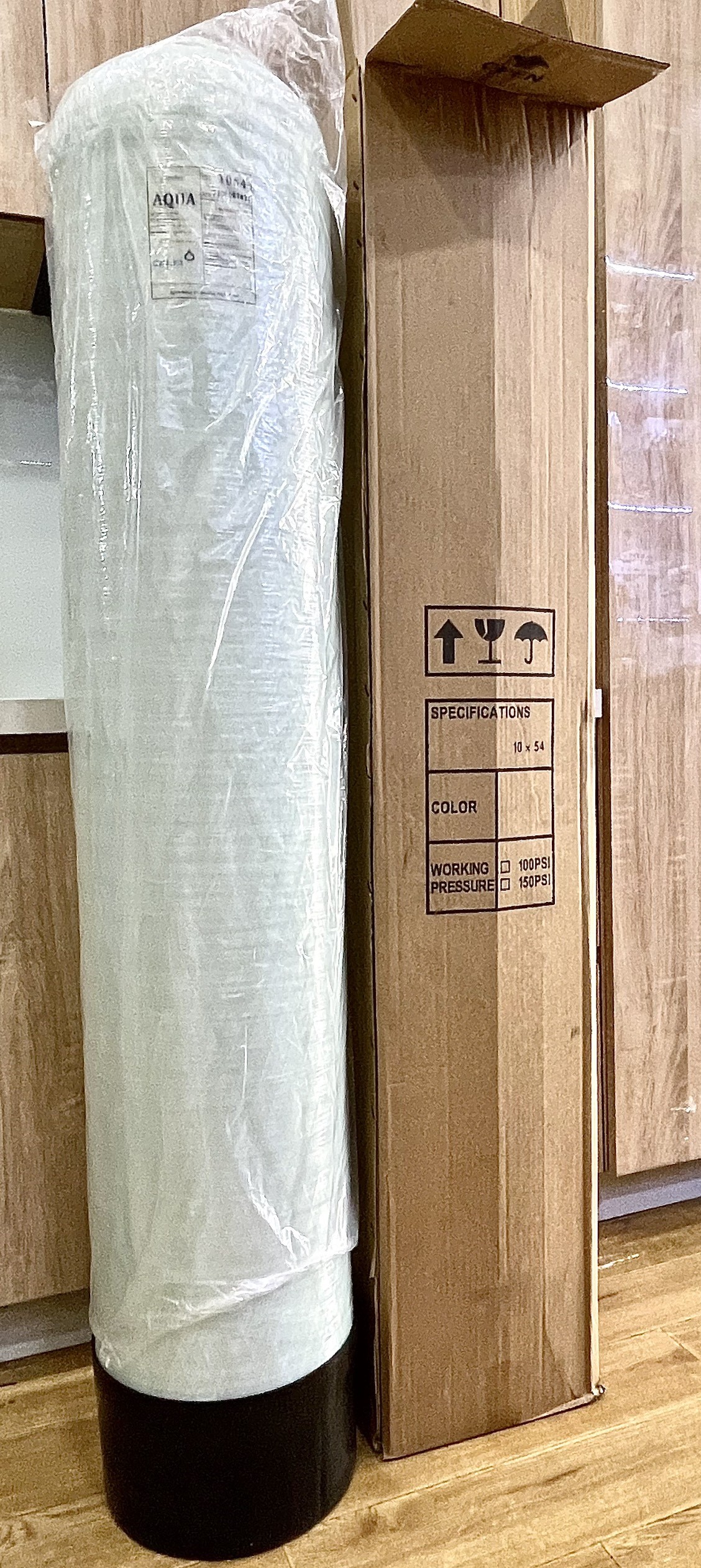 Cột lọc Composite Aqua 1054 kèm van 3 ngã và lọc