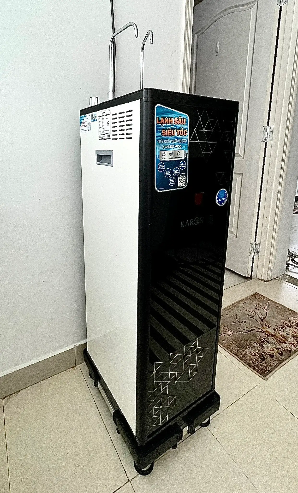 Lắp đặt thực tế Karofi D66S