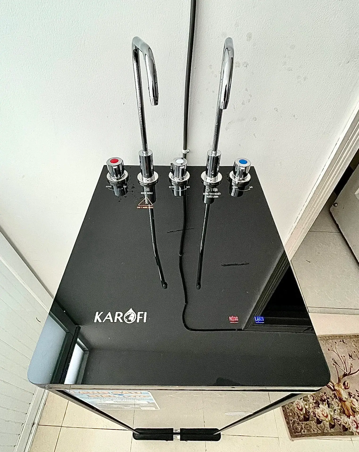 Lắp đặt thực tế Karofi D66S