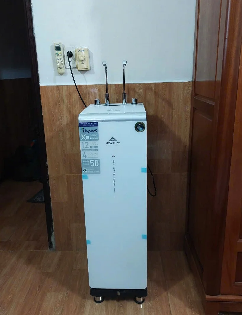 Hình lắp đặt máy lọc nước HPA885